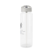 444 - Angel Numbers Clear Water Bottle 9