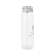 444 - Angel Numbers Clear Water Bottle 8