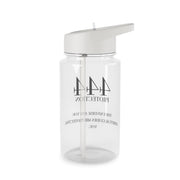 444 - Angel Numbers Clear Water Bottle 2