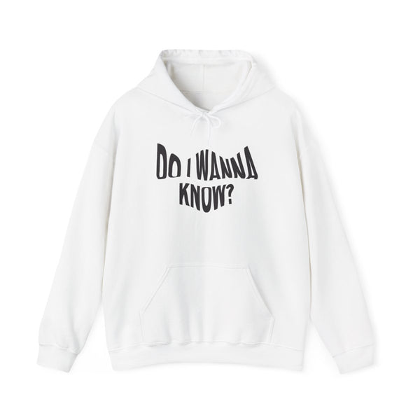 Do I wanna know Hoodie White Front