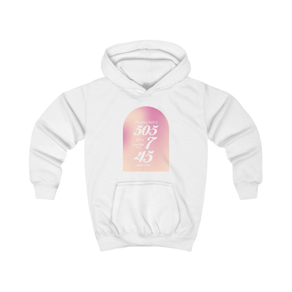 I'm Going Back To 505 - Arctic Monkeys Kids Hoodie White Front