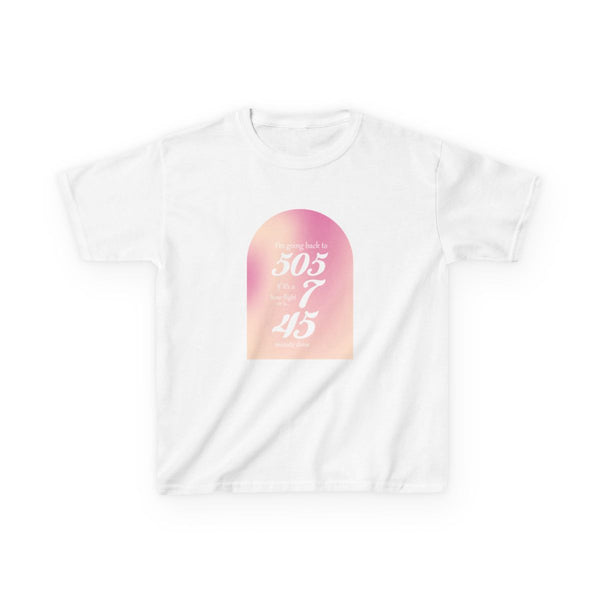 I'm Going Back To 505 - Arctic Monkeys Kids T-Shirt White Front
