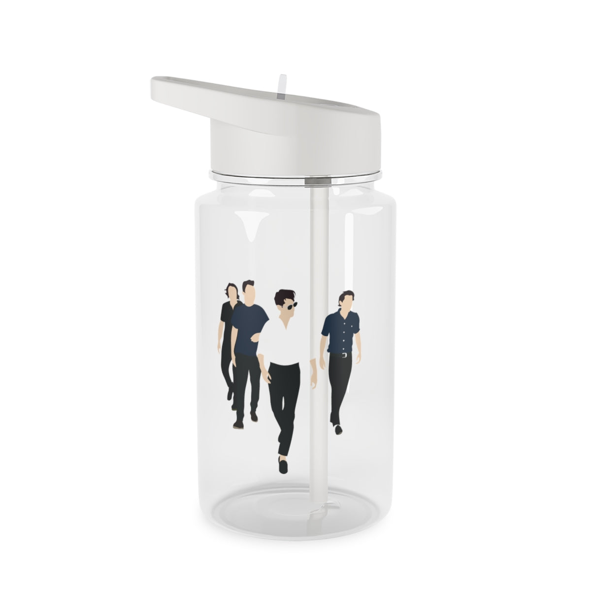 Walking Clear Water Bottle