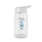 I'm Going Back To 505 Keyring Clear Water Bottle 2
