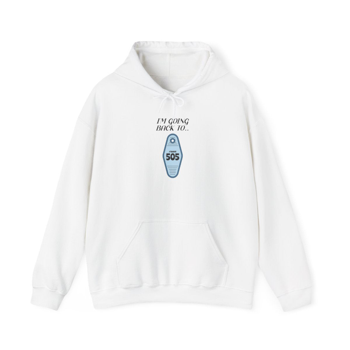 I'm Going Back To 505 Keyring Hoodie