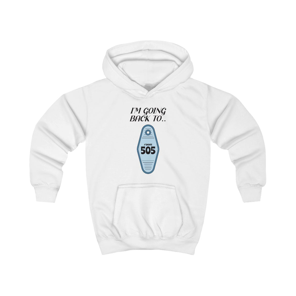 I'm Going Back To 505 Keyring Kids Hoodie