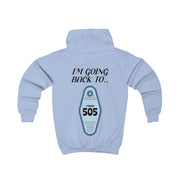 I'm Going Back To 505 Keyring Kids Hoodie 6