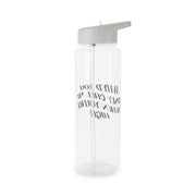 Call Me When You're High  Clear Water Bottle 7