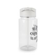 Call Me When You're High  Clear Water Bottle 3