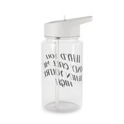 Call Me When You're High  Clear Water Bottle 2