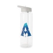 Alien World Logo Clear Water Bottle 6