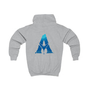 Alien World Logo Kids Hoodie 4