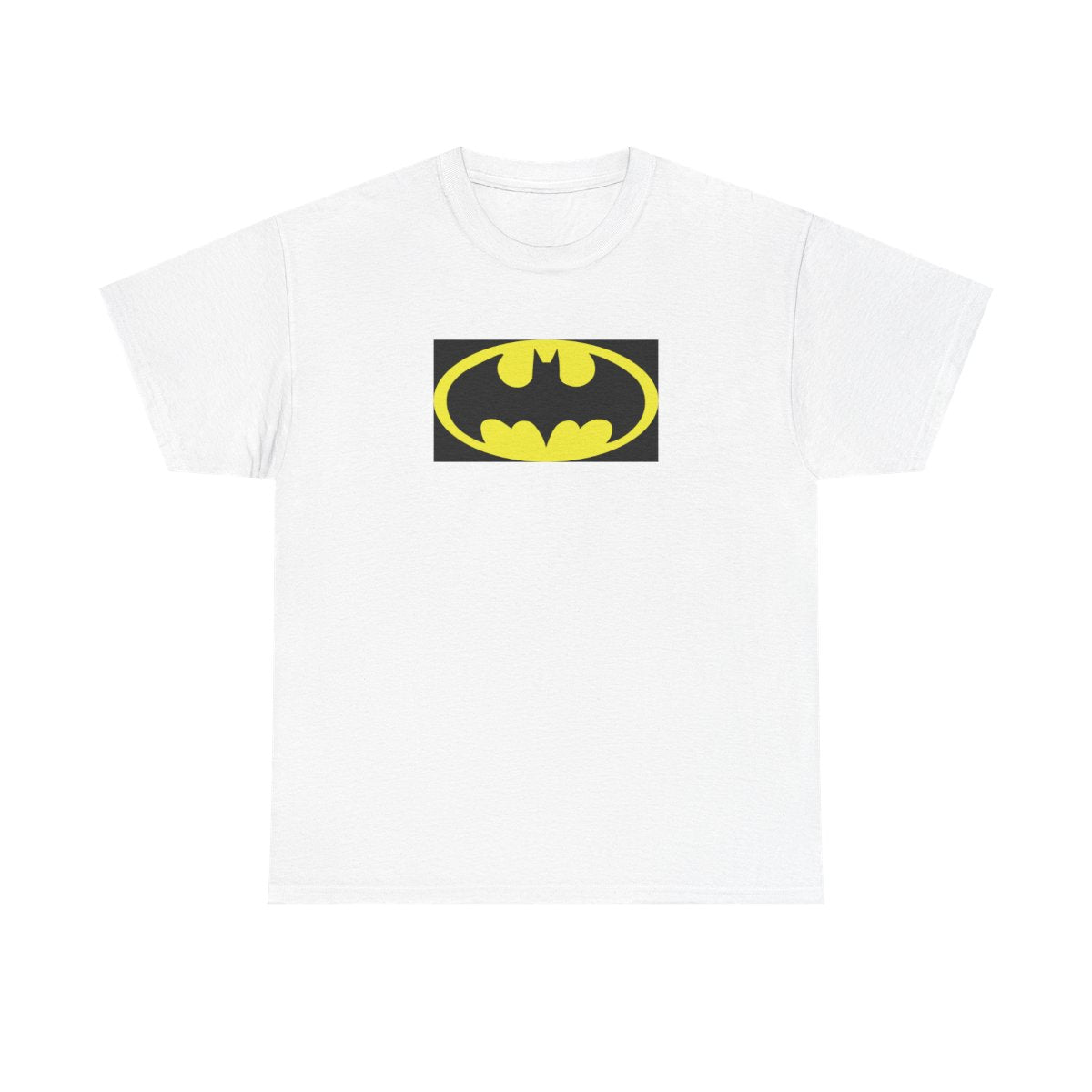 Black Bat Superhero Logo T-Shirt