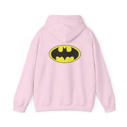 Black Bat Superhero Logo Hoodie 8