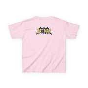 Yellow Bat Superhero Logo Kids T-Shirt 8
