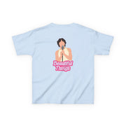 Neon Pink Beautiful Things Kids T-Shirt 6