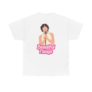 Neon Pink Beautiful Things T-Shirt 2
