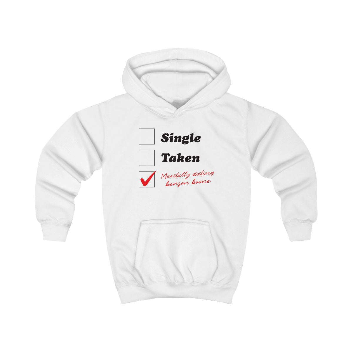 Mentally Dating Benson Kids Hoodie
