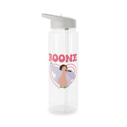 Boone Heart Clear Water Bottle 6