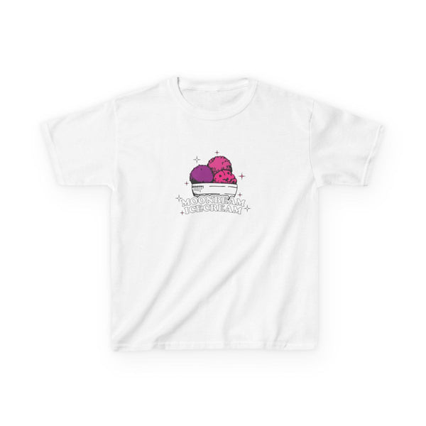 Moonbeam Icecream Kids T-Shirt White Front