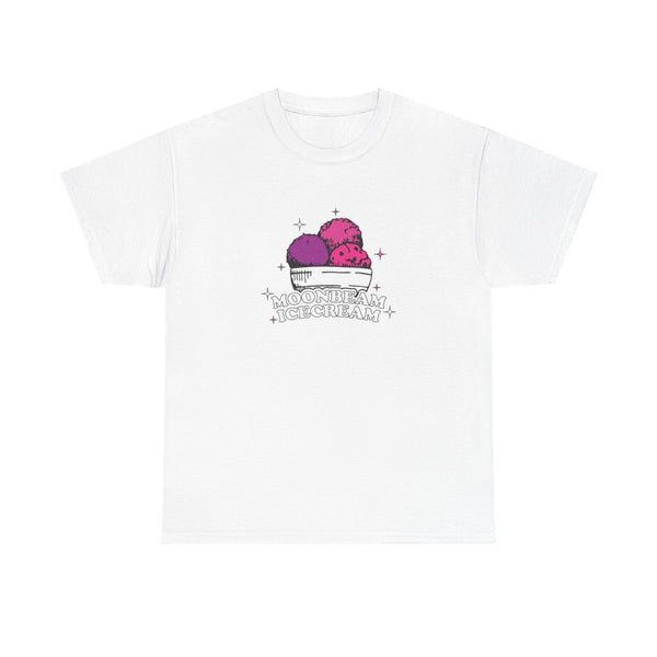 Moonbeam Icecream T-Shirt White Front