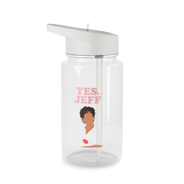 Yes Jeff Clear Water Bottle