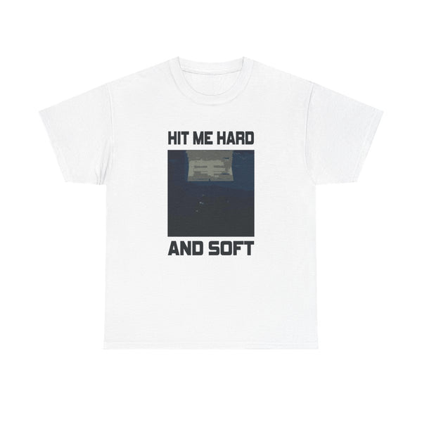 Billie Blue T-Shirt White Front