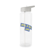 Eat A jerk, Pal - B99 Clear Water Bottle 7
