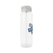 Eat A jerk, Pal - B99 Clear Water Bottle 8
