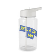 Eat A jerk, Pal - B99 Clear Water Bottle 2