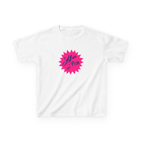 One Pound Fish - British Pop Culture Kids T-Shirt White Front