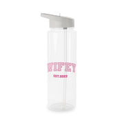 Wifey - Bridal Clear Water Bottle 6