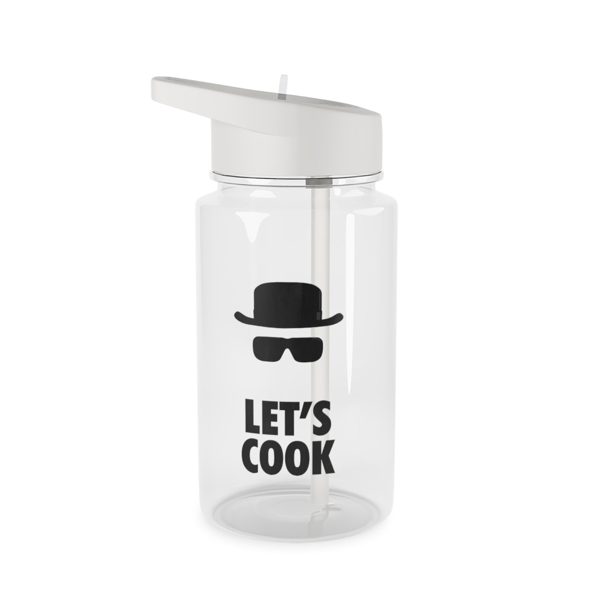 Let's Cook Clear Water Bottle
