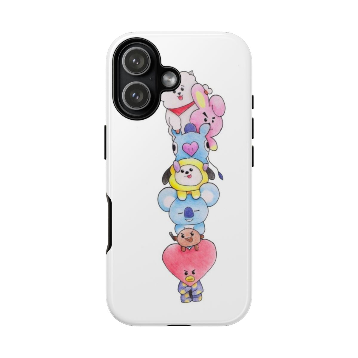 K-Pop Band BT21 Drawing Phone Case