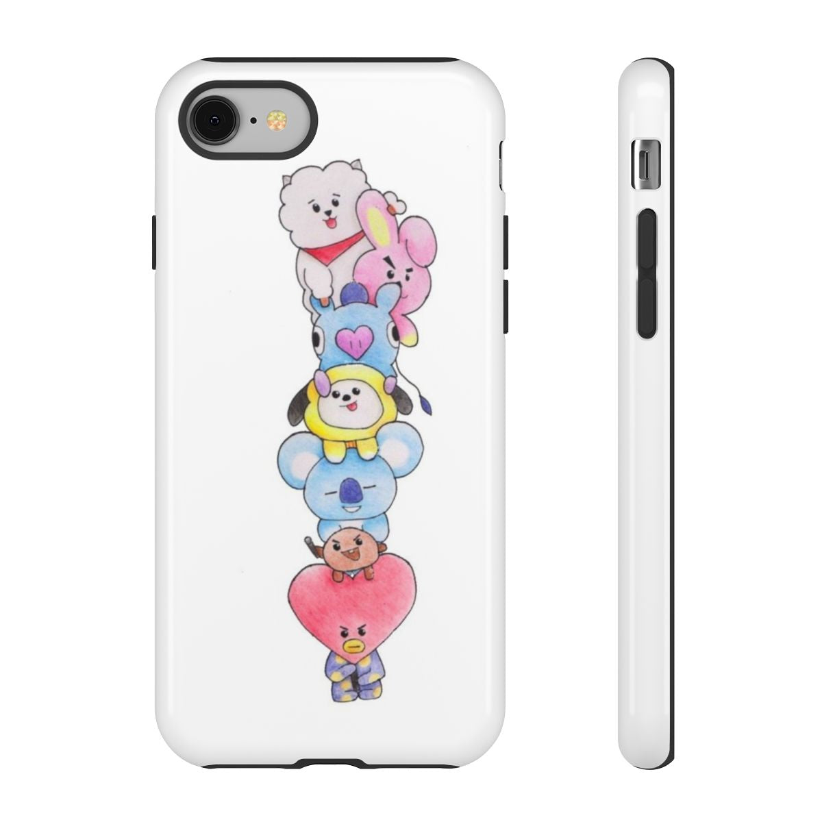K-Pop Band BT21 Drawing Phone Case