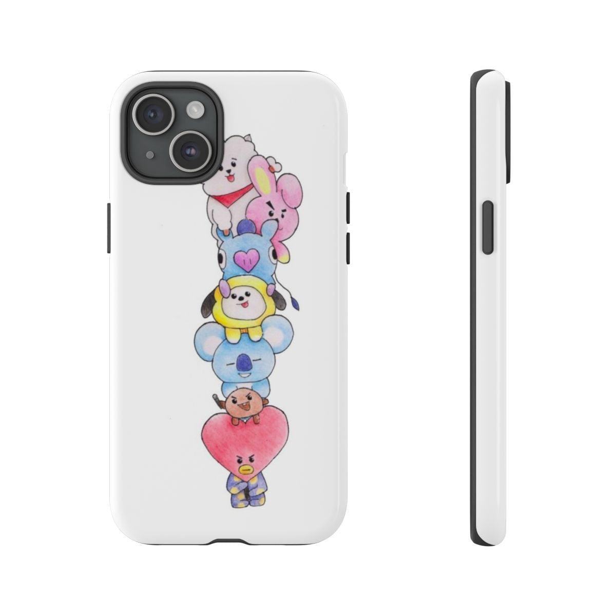 K-Pop Band BT21 Drawing Phone Case