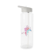 K-Pop Band Love Yourself Watercolour Painting Clear Water Bottle 6
