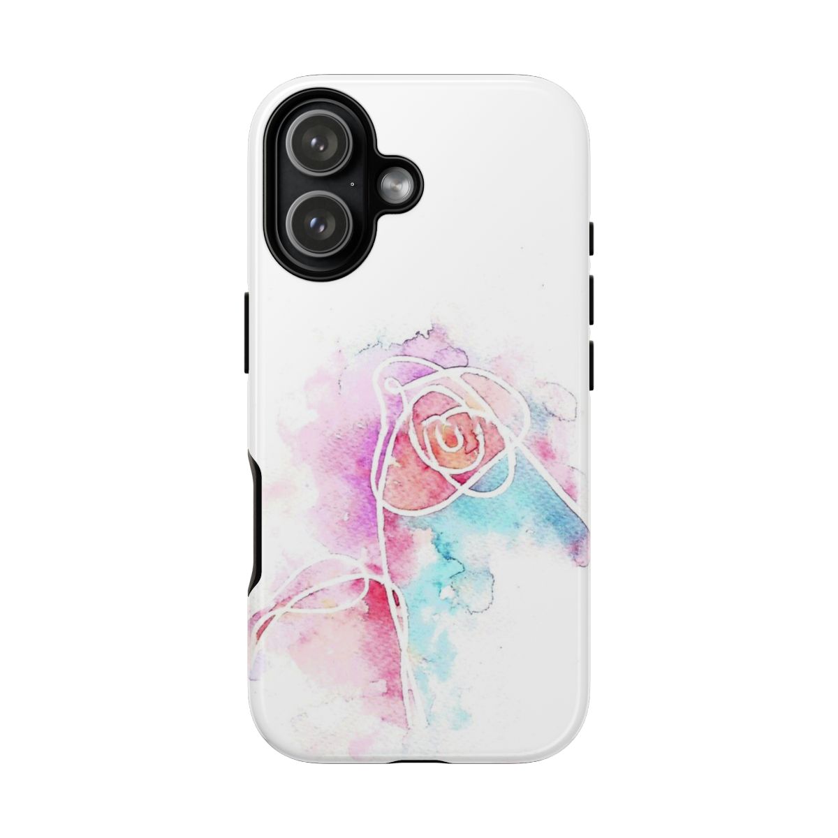 K-Pop Band Love Yourself Watercolour Painting Phone Case
