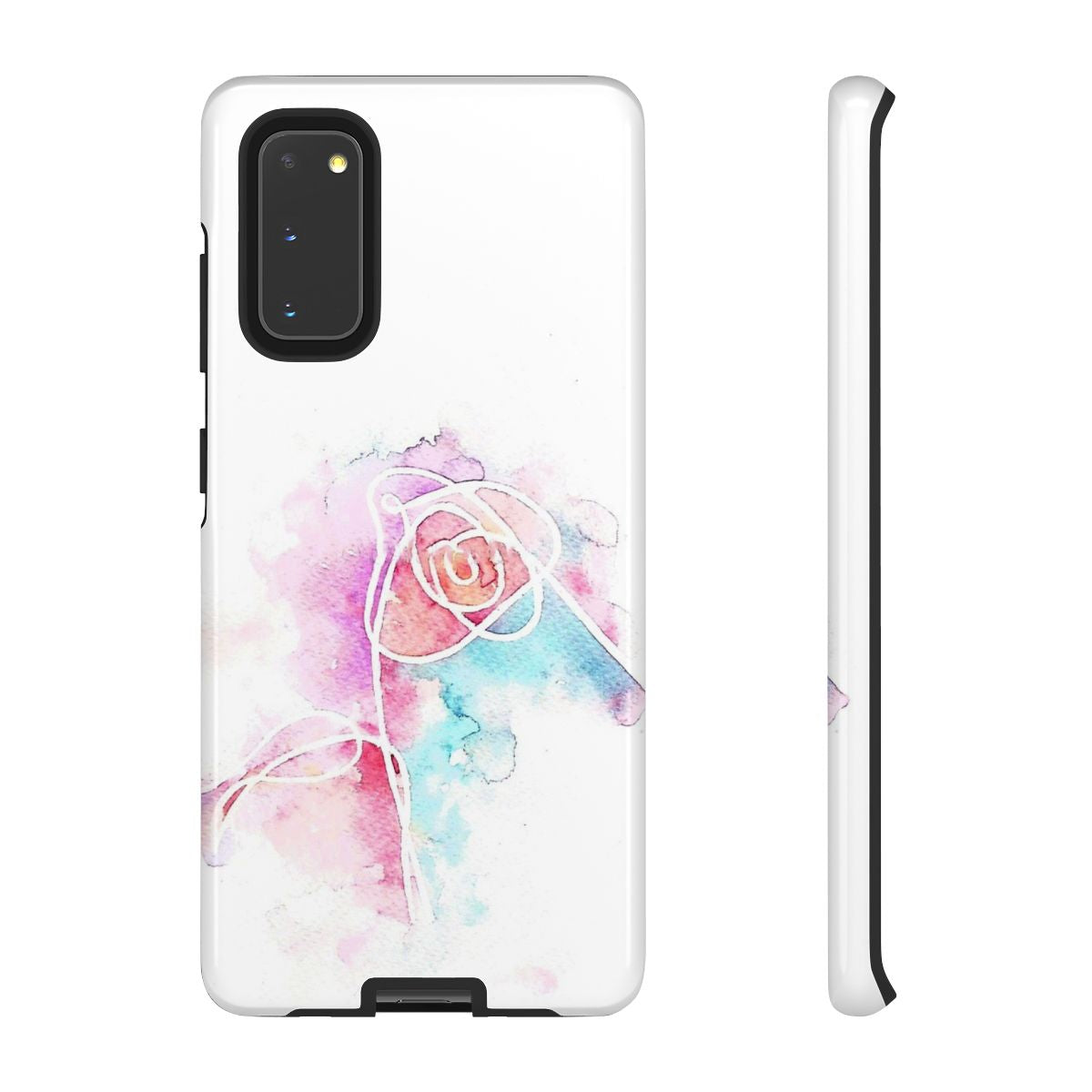 K-Pop Band Love Yourself Watercolour Painting Phone Case