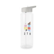 BT21 K-Pop Band Logo Clear Water Bottle 7