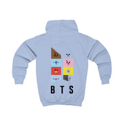 BT21 K-Pop Band Logo Kids Hoodie 6
