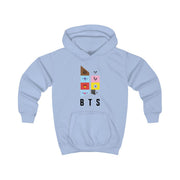 BT21 K-Pop Band Logo Kids Hoodie 5