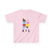 BT21 K-Pop Band Logo Kids T-Shirt 7