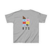 BT21 K-Pop Band Logo Kids T-Shirt 4