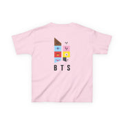 BT21 K-Pop Band Logo Kids T-Shirt 8