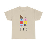 BT21 K-Pop Band Logo T-Shirt 3