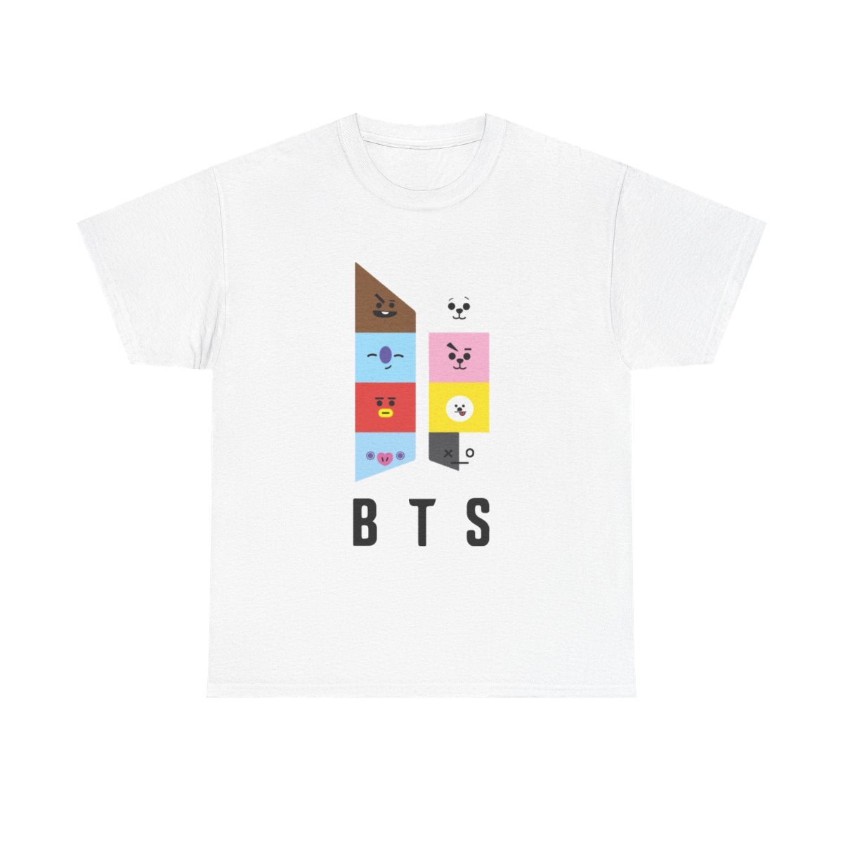 BT21 K-Pop Band Logo T-Shirt