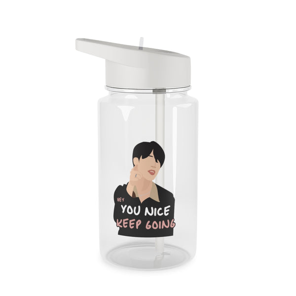 You Nice Keep Going - K Pop Clear Water Bottle