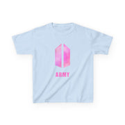 BTS Army Pink - K Pop Kids T-Shirt 7
