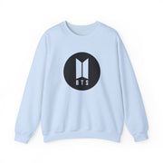 BTS logo Black - K Pop Sweatshirt 9